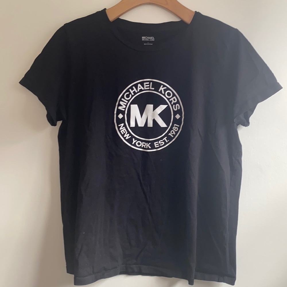 MK Logo Tee- Black Size L